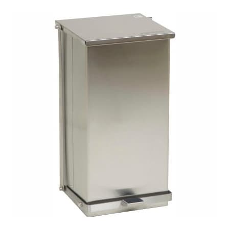 Detecto Detecto Stainless Steel Step-On Can, 48 Quart C-48